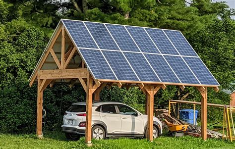 One carport will accommodate two cars and has a 6 kW solar roof which will produce approximately 5400 kWh per year. . Residential solar carport kit